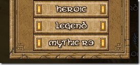 Mythic。上級者用難度です。