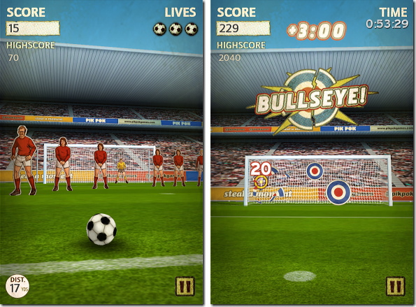 Flick Kick Football