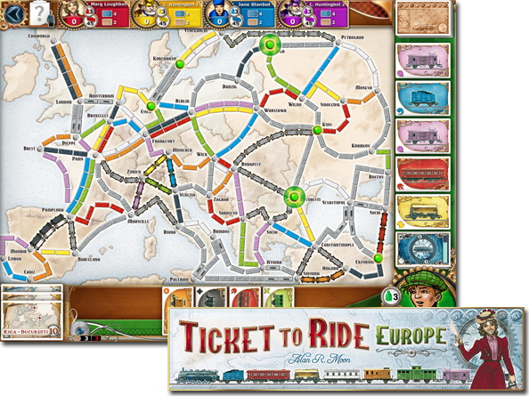 Ticket to Ride（チケットトゥライド）ヨーロッパ