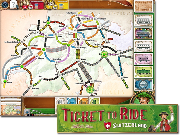 Ticket to Ride(チケットトゥライド)スイス