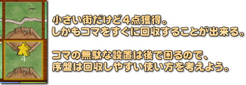 Carcassonne（カルカソンヌ）　小さい方が使いやすい