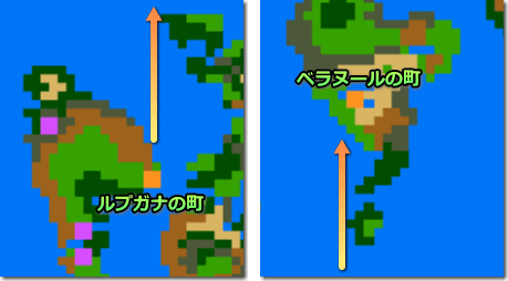 ドラゴンクエスト2 ベラヌールの町