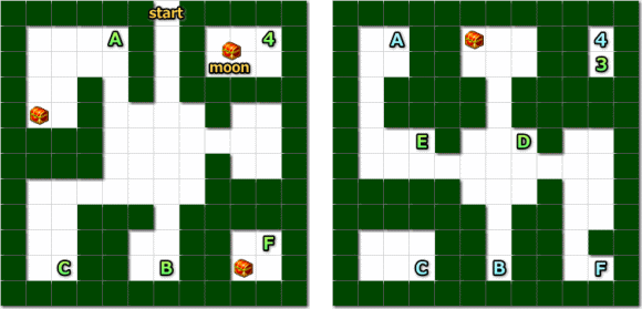 ドラゴンクエスト2 満月の塔 1F 2F