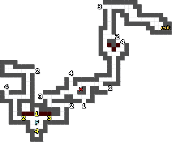 ドラゴンクエスト2 ロンダルキアへの洞窟 6F