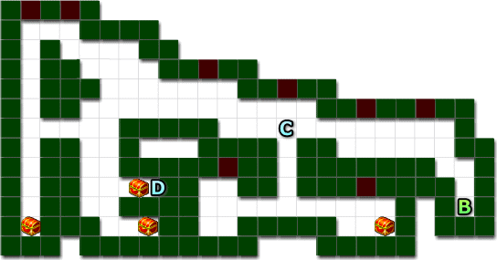 ドラゴンクエスト3 地底の湖 B3F