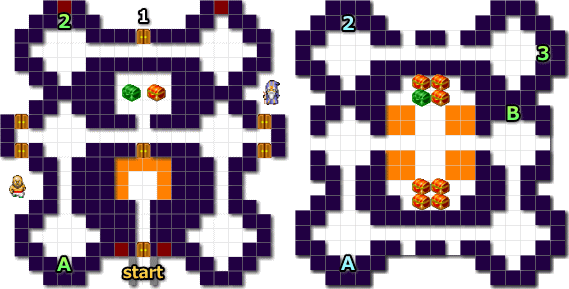 ドラゴンクエスト3 ルビスの塔 1F & 2F