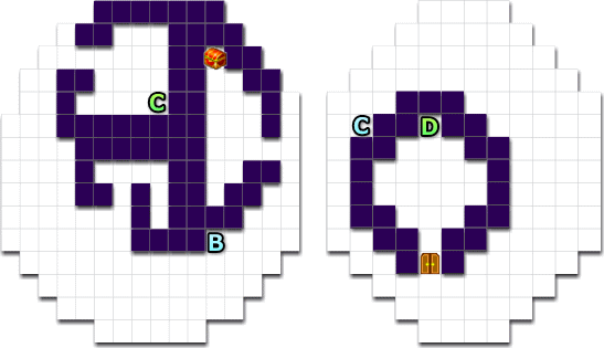 ドラゴンクエスト3 シャンパーニの塔 3F 4F