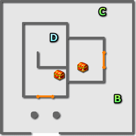 ドラクエ4 第1章 湖の塔 2F