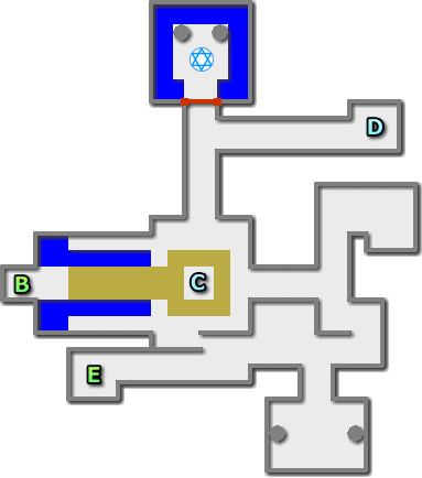 ドラクエ4 第5章 王家の墓 B2F