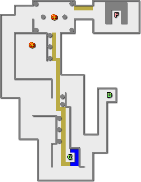 ドラクエ4 第5章 王家の墓 B3F