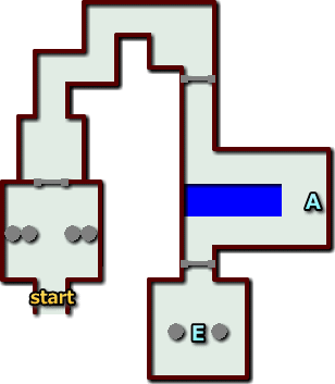 ドラクエ4 第5章 裏切りの洞窟 B1F