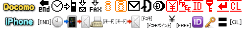Docomo - iPhone 絵文字対応表