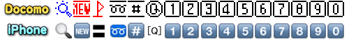 Docomo - iPhone 絵文字対応表