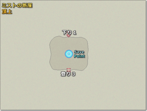 FF4TA カイン編 ミストの断崖 頂上
