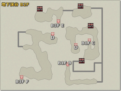 FF4TA 月の帰還 真月 終章 地下渓谷 B2F