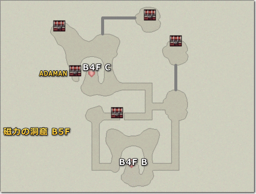 FF4TA パロム編 磁力の洞窟 B5F