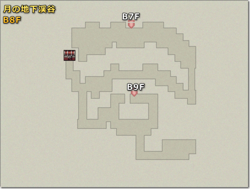 FF4TA 月の帰還 月の民編 月の地下渓谷 B8F