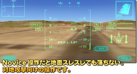 Novice の方がここは簡単です。