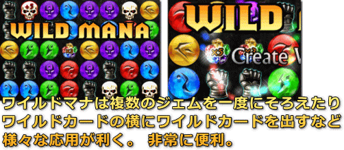 Puzzle Quest 2 ワイルドマナ使用法一例