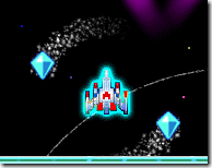 Galaga（ギャラガ）ブルークリスタル・ビット