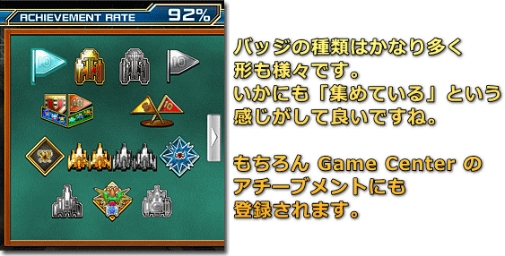 Galaga 30th Collection（ギャラガ 30th コレクション）アチーブメント