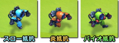 Fieldrunners2(フィールドランナーズ2)敵の耐性