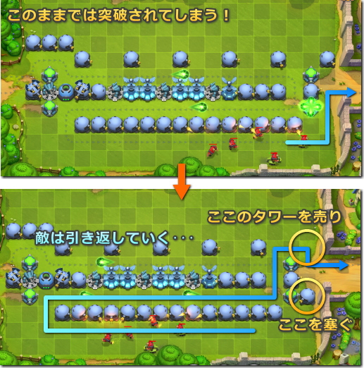 Fieldrunners2（フィールドランナーズ2）ジャグリング