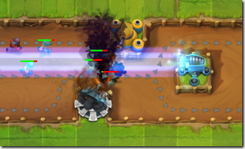 Fieldrunners2(フィールドランナーズ2)配置の一例