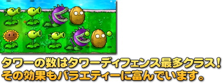 Plants vs Zombies　プラント