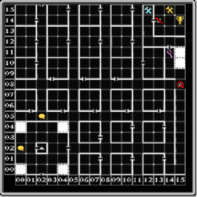 Wizardry外伝 ～戦闘の監獄～ カラムの洞窟 3階