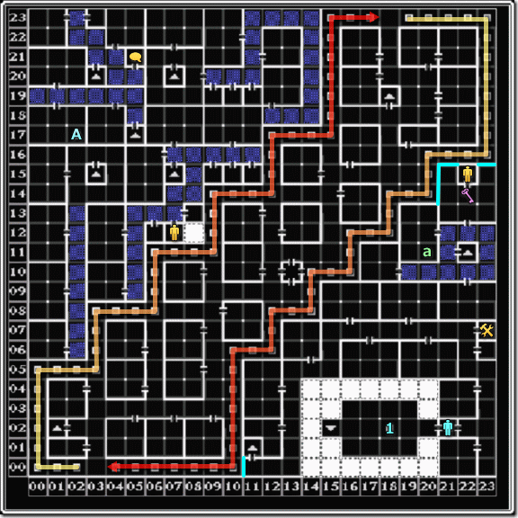 Wizardry外伝 ～戦闘の監獄～ リュードの迷宮 7階