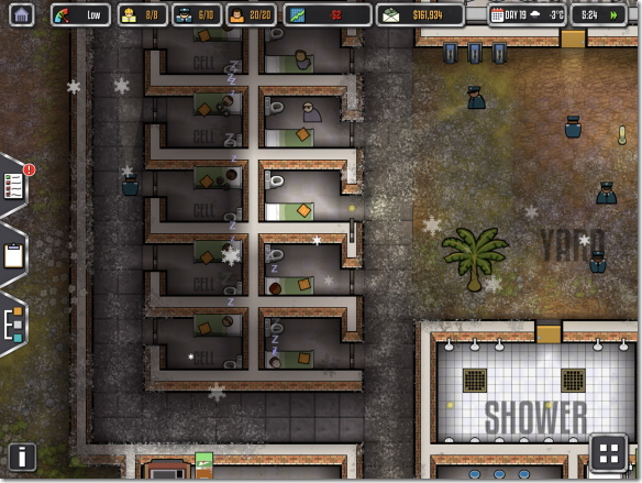 Prison Architect Mobile 積雪