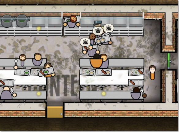 Prison Architect Mobile 汚れている