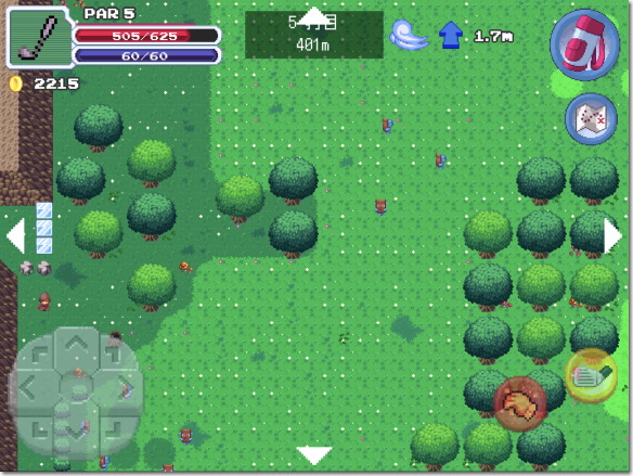 RPGolf ズームアウト画面