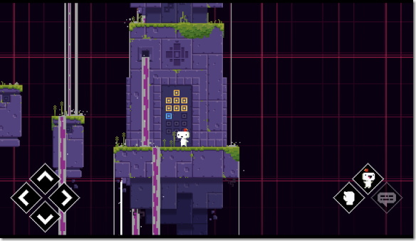 FEZ Pocket Edition　滝のエリアの扉