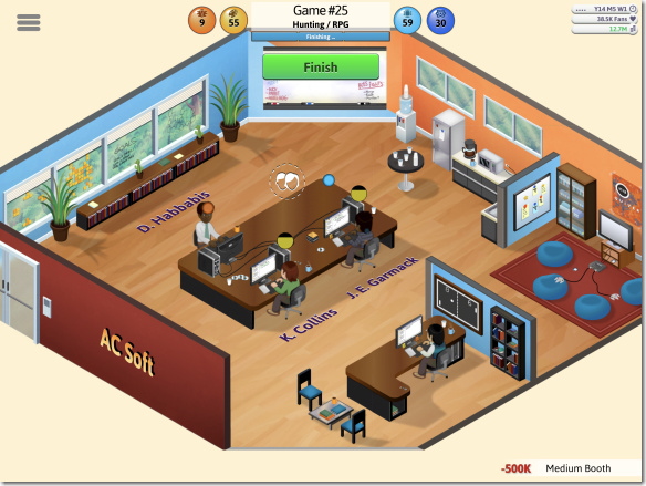 Game Dev Tycoon オフィス2