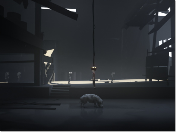 Playdead's INSIDE　豚とヘルメット