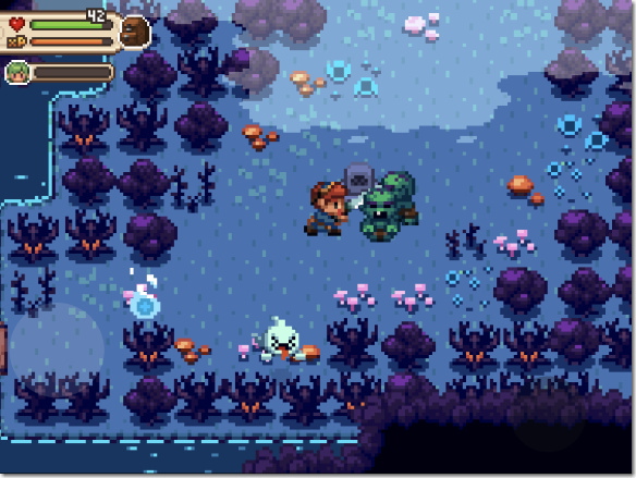 Evoland 2 幽霊の出る森