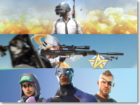 PUBG MOBILE、荒野行動、フォートナイト 比較レビュー