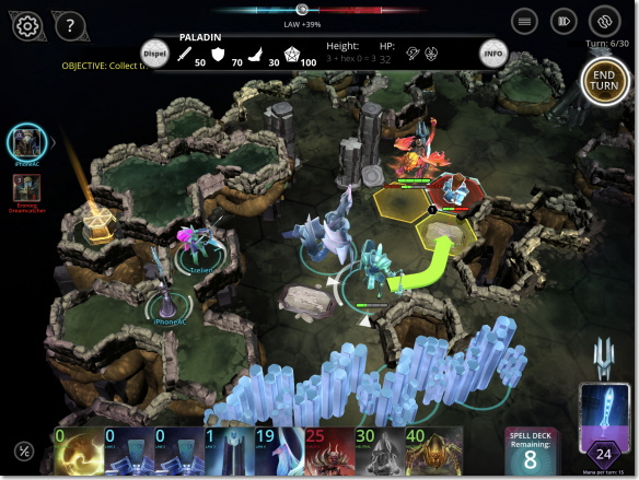 Chaos Reborn: Adventures バトルシーン